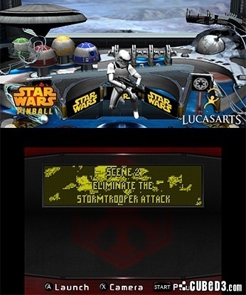 Screenshot for Star Wars Pinball 3D on Nintendo 3DS