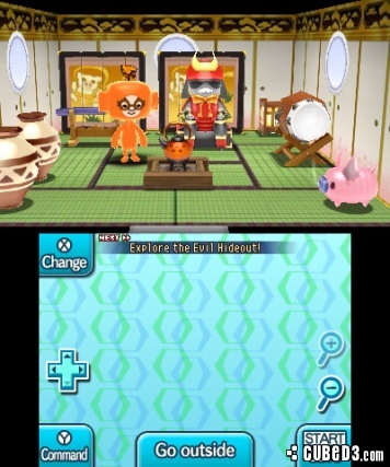 Screenshot for The Denpa Men 3: Rise of the Digitoll on Nintendo 3DS