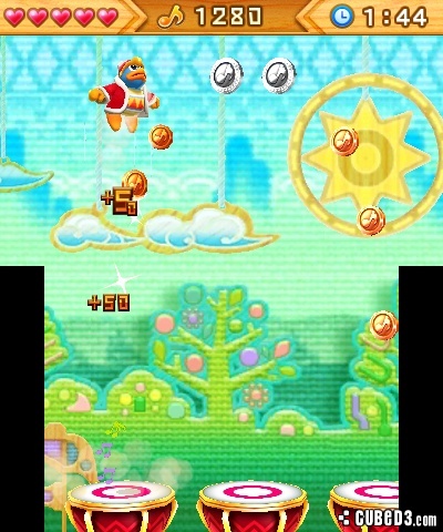 Screenshot for Kirby: Triple Deluxe on Nintendo 3DS