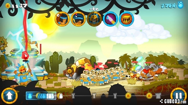 Screenshot for Swords & Soldiers on Wii U