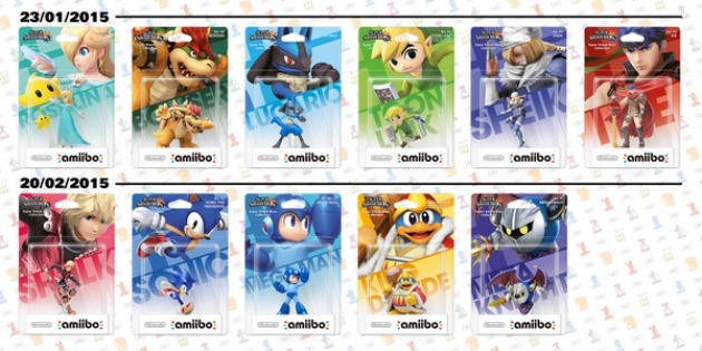 Image for 11 More Super Smash Bros. amiibo Figurines Announced