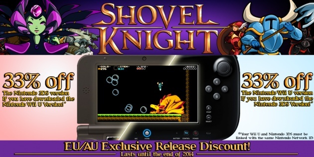 Image for Shovel Knight Gets Cross-Platform Discount in Europe and Australia