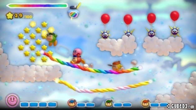 Image for Kirby and the Rainbow Paintbrush Trailer and Info