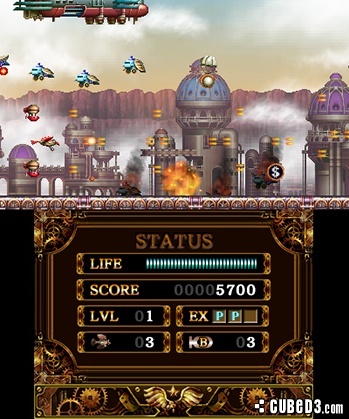 Screenshot for Steel Empire on Nintendo 3DS