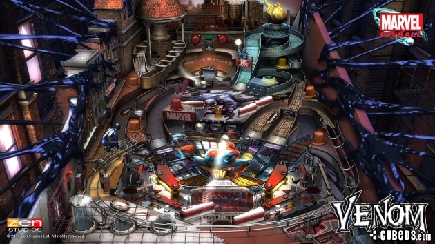 Image for Venom Swings into Spider-Man Themed Zen Pinball 2