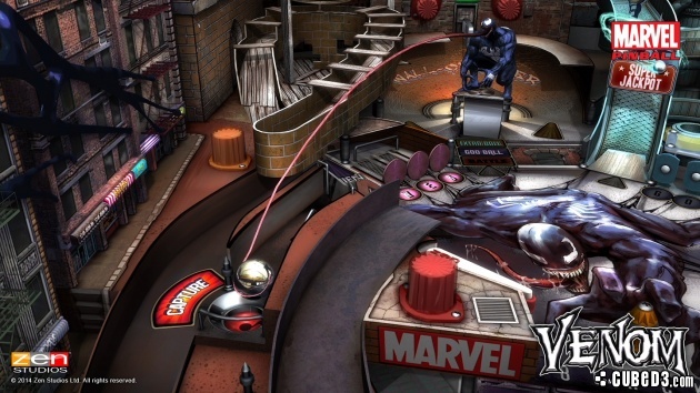 Image for Venom Swings into Spider-Man Themed Zen Pinball 2