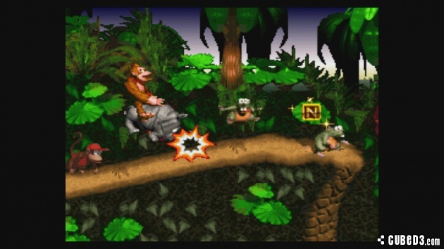 Screenshot for Donkey Kong Country on Super Nintendo