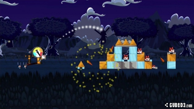 Screenshot for Angry Bunnies: Colossal Carrot Crusade on Wii U
