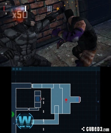 Screenshot for Batman: Arkham Origins Blackgate on Nintendo 3DS