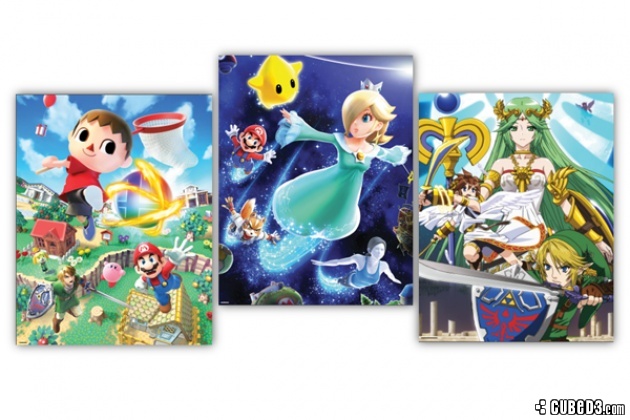 Image for Super Smash Bros. Posters on Club Nintendo