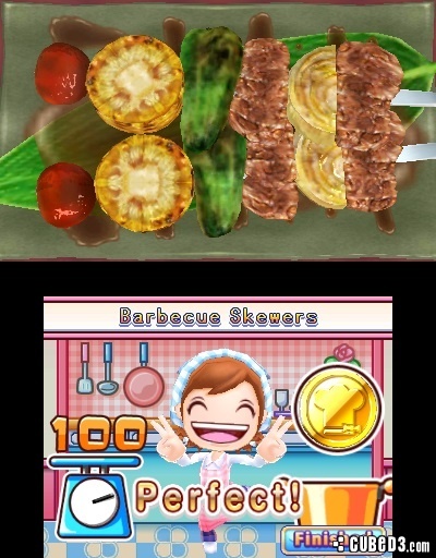 Screenshot for Cooking Mama 5: Bon Appétit! on Nintendo 3DS