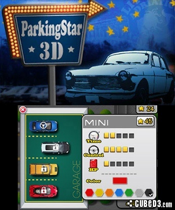 Screenshot for Parking Star 3D on Nintendo 3DS