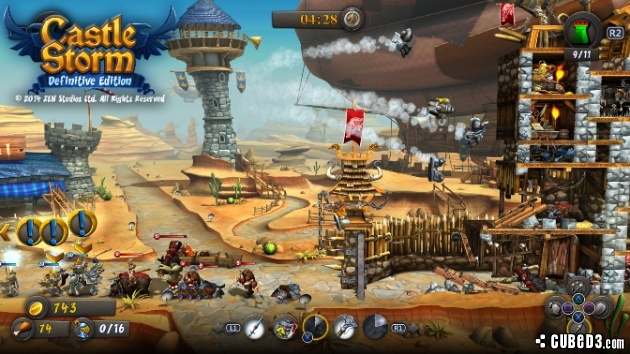 Screenshot for CastleStorm: Definitive Edition on PlayStation 4