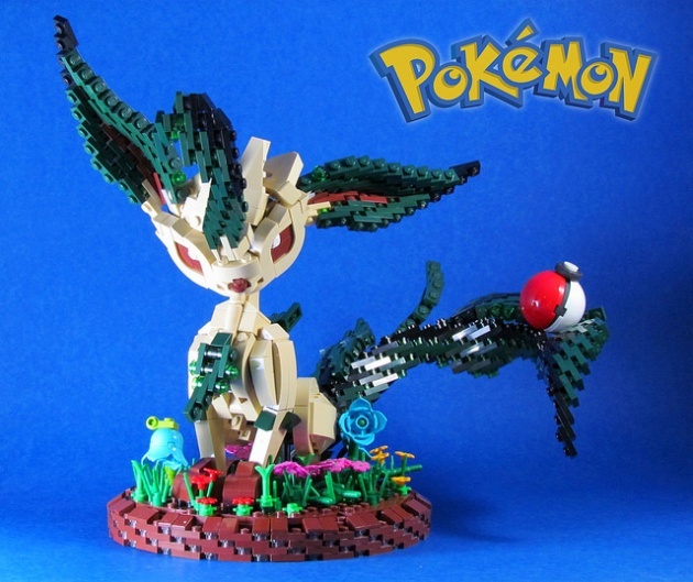Image for LEGO Builder Makes Realistic Pokémon Tributes