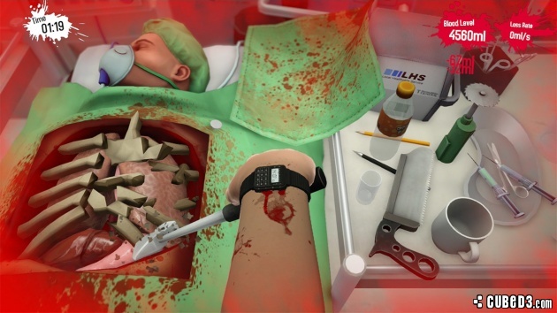 Screenshot for Surgeon Simulator: Anniversary Edition on PlayStation 4