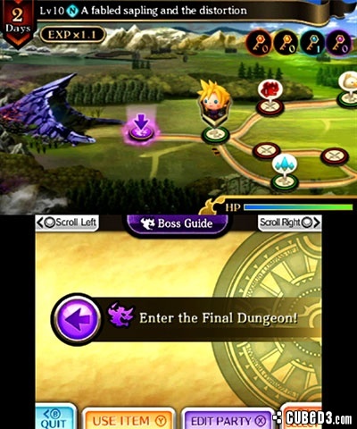 Screenshot for Theatrhythm Final Fantasy Curtain Call on Nintendo 3DS