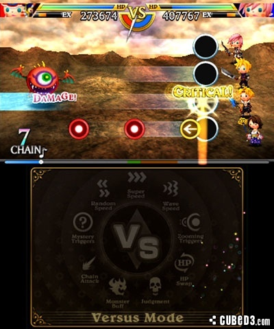 Screenshot for Theatrhythm Final Fantasy Curtain Call on Nintendo 3DS