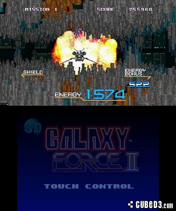 Screenshot for 3D Galaxy Force II on Nintendo 3DS