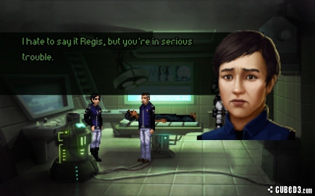 Screenshot for Technobabylon (Hands-On) on PC