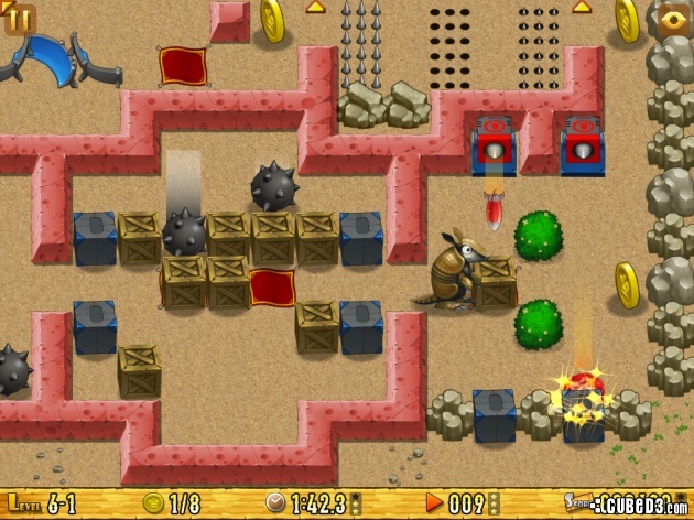 Screenshot for Armadillo Gold Rush on iOS