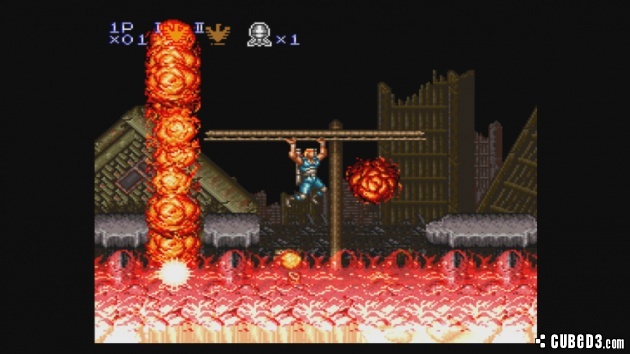 Screenshot for Super Probotector: Alien Rebels (Contra III: The Alien Wars) on Super Nintendo