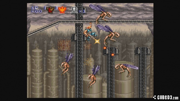 Screenshot for Super Probotector: Alien Rebels (Contra III: The Alien Wars) on Super Nintendo