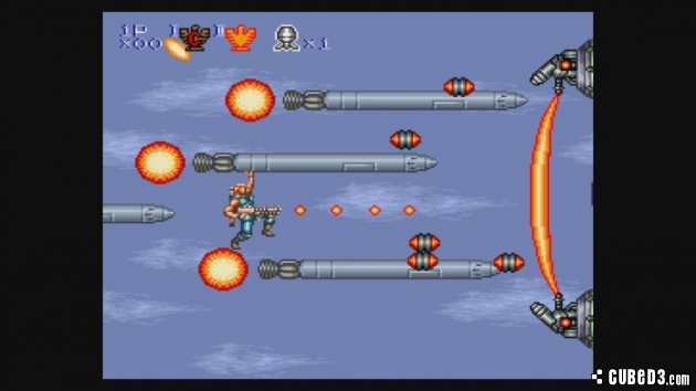 Screenshot for Super Probotector: Alien Rebels (Contra III: The Alien Wars) on Super Nintendo