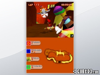 Screenshot for Diddy Kong Racing DS on Nintendo DS