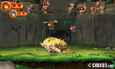 Screenshot for Donkey Kong Country Returns 3D on Nintendo 3DS