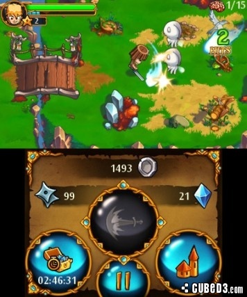 Screenshot for League of Heroes on Nintendo 3DS