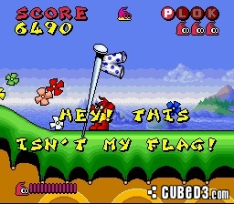 Screenshot for Plok on Super Nintendo