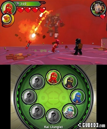 Screenshot for LEGO Ninjago: Shadow of Ronin on Nintendo 3DS