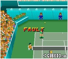 Screenshot for Super Tennis on Super Nintendo