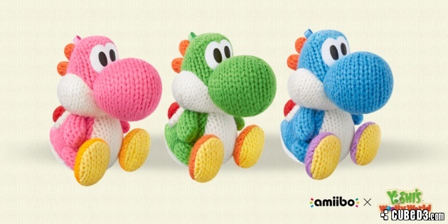 Image for New Yarn Yoshi Amiibo to Launch with Yoshi