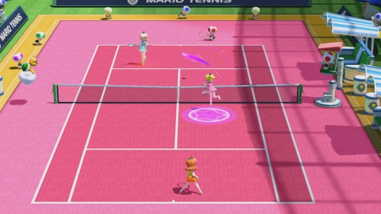 Screenshot for Mario Tennis: Ultra Smash on Wii U