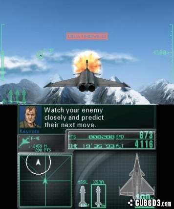 Screenshot for Ace Combat: Assault Horizon Legacy+ on Nintendo 3DS