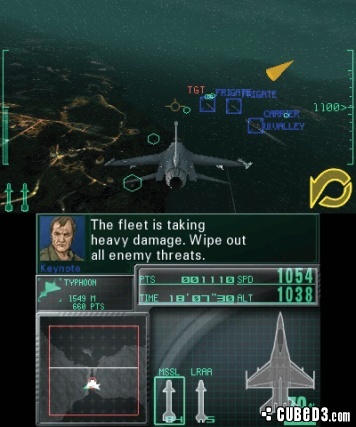 Screenshot for Ace Combat: Assault Horizon Legacy+ on Nintendo 3DS