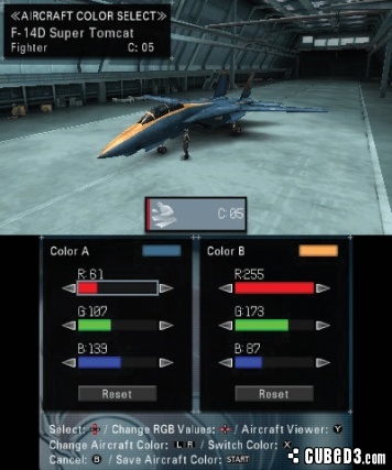 Screenshot for Ace Combat: Assault Horizon Legacy+ on Nintendo 3DS