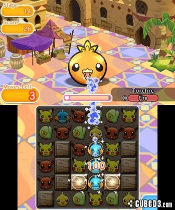 Screenshot for Pokémon Shuffle on Nintendo 3DS