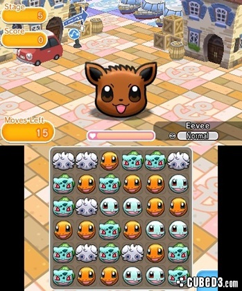 Screenshot for Pokémon Shuffle on Nintendo 3DS