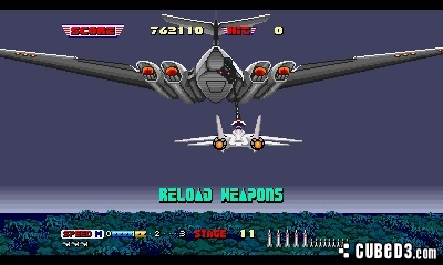 Screenshot for 3D After Burner II on Nintendo 3DS