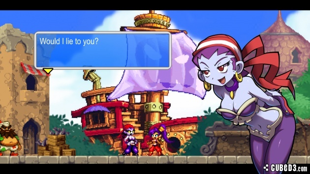 Screenshot for Shantae and the Pirate's Curse on Wii U