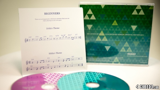 Image for Zelda: A Link Between Worlds Soundtrack Hits Club Nintendo