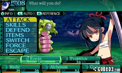 Screenshot for Etrian Odyssey 2 Untold: The Fafnir Knight on Nintendo 3DS