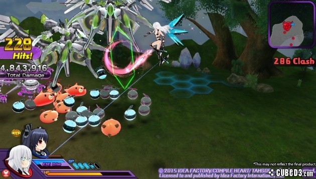 Screenshot for Hyperdimension Neptunia U: Action Unleashed on PS Vita