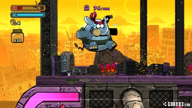 Screenshot for Tembo the Badass Elephant on PlayStation 4