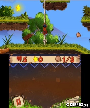 Screenshot for Yakari: The Mystery of Four-Seasons on Nintendo 3DS