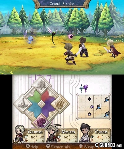 Screenshot for The Legend of Legacy on Nintendo 3DS