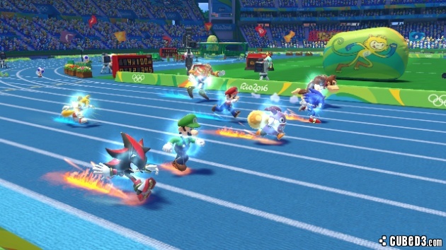 Screenshot for Mario & Sonic at the Rio 2016 Olympic Games on Wii U