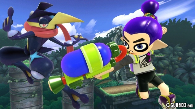 Image for Lucas, Miiverse Stage, Splatoon Outfits for Smash Bros. on 14th June